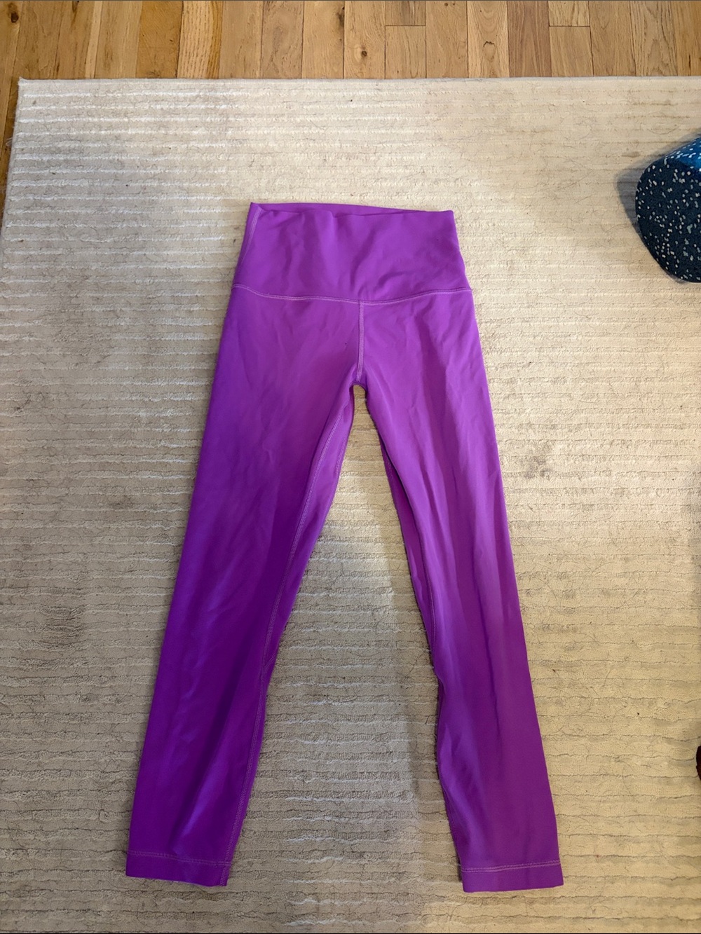 Lululemon High-Rise 3/4 Purple Active Leggings